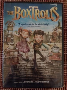 The Boxtrolls (DVD, 2014) NEW, Sealed Ben Kingsley - Picture 1 of 2