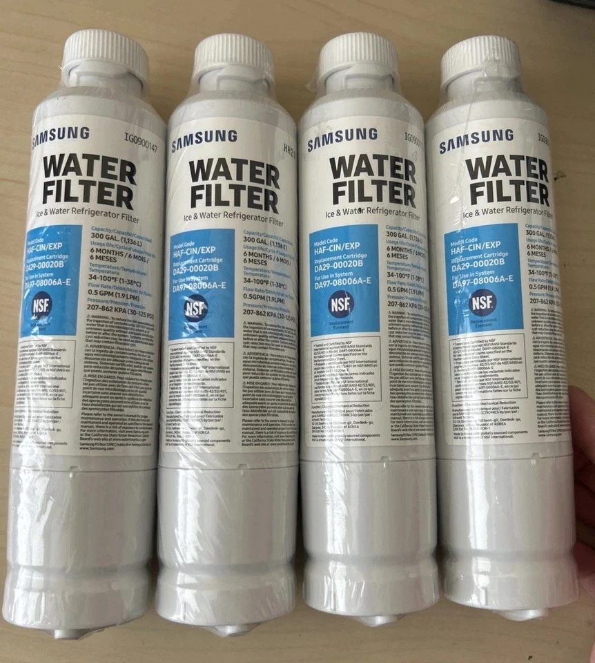 Samsung HAF-CIN/EXP Refrigerator Water Filter - White (DA29-00020B)