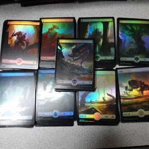 Mtg Bro Basic Land Summary Japanesefoil 163 Pieces Set Borderless - Picture 1 of 3