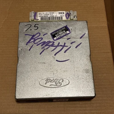 ✅1995 福特 F250-F350 7.5L 燃气发动机脑盒 ECM ID F5TF-12A650-ALA 正品 — 第 1/4 张图片