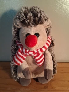 The Petting Zoo Plush Holiday Hedgehog 10" - Picture 1 of 6
