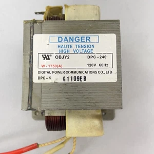 OBJY2 DPC-240 High Voltage Transformer 1750(A) Digital Power Communications - Picture 1 of 3