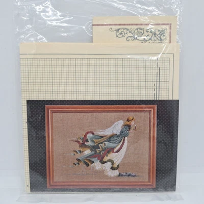 Lavender & Lace THE FIRST ANGEL OF LIGHT Cross Stitch Chart Only Leavitt-Imblum - Image 1 of 4
