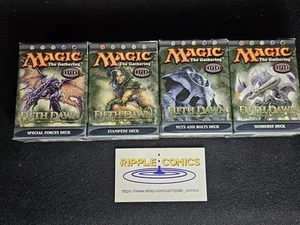 MtG 5th Dawn Decks Set Of 4. Stampede, Sunburst, Special Forces, Nuts N Bolts - Picture 1 of 3