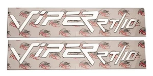 Kit de letras de guardabarros lateral "Viper RT/10" para 96-02 Dodge Viper R/T-10 [pulido] - Imagen 1 de 4