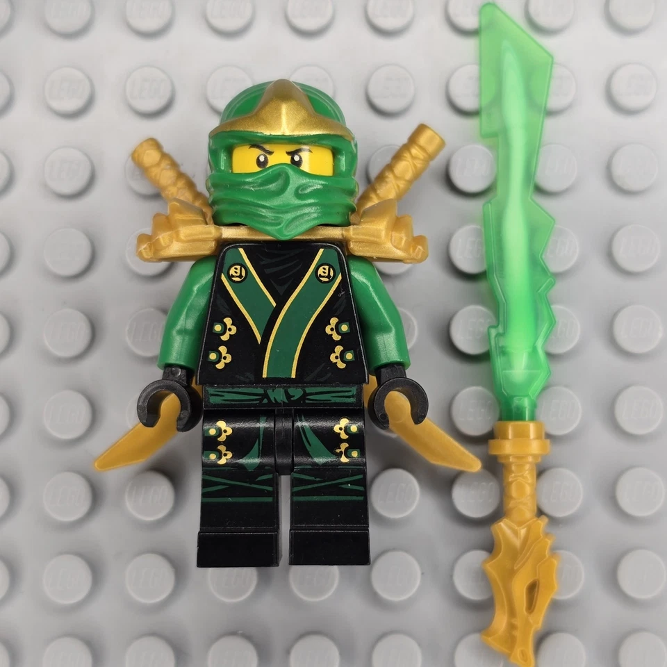 Lego Ninjago Minifigure NJO0070 Lloyd The Final Battle Green Ninja ZX - Image 1 of 4