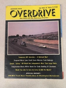 Overdrive Magazin August 1979 Vintage Sattelzugwagen Transport *Kaufen Sie 2 erhalten Sie 1 gratis* - Bild 1 von 2