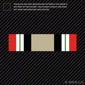 8" ICM Iraq Campaign Medal Service Ribbon Sticker army usmc uscg usaf iraqi - Bild 1 von 1