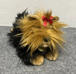 Miyoni by Aurora Yorkshire Terrier Puppy Dog Yorkie 9" Plush Animal Animal - Picture 1 of 5