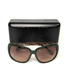 DVF-Diane Von Furstenberg Women's Sunglasses Brown/Green DVF 526S 302 58-14 135 - Picture 1 of 7