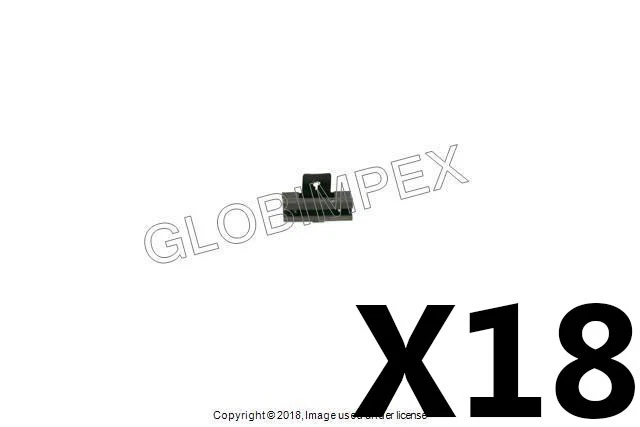 PORSCHE 911 (1999-2013) Clip (18) para Cubierta Panel Balancín (Falda Lateral) GENUINO  Foto 1 de 1