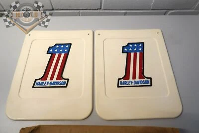 Harley AMF #1 Schmutzfänger Mud flap NOS 91031-78 Lkw Truck PickUp Van Wohnwagen - Bild 1 von 4
