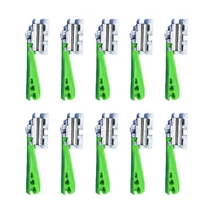 10Pcs Roof Moulding Clips Fixed Buckle Fastener For Mercedes-Benz W202 W124 W201 - Picture 1 of 5