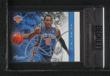 2012-13 Prestige JR Smith #122 BAS Certified Beckett Auth Sticker Auto