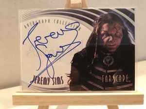 Farscape Autograph Card A53 Jeremy Sims (TTW, 2004) Mint Condition Rorf
