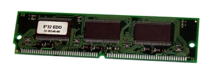 32 MB EDO-RAM 72-pin non-Parity PS/2 Simm 60 ns 5V 4k-Refresh (6x 4X16E4KTW-SS) - Photo 1/2