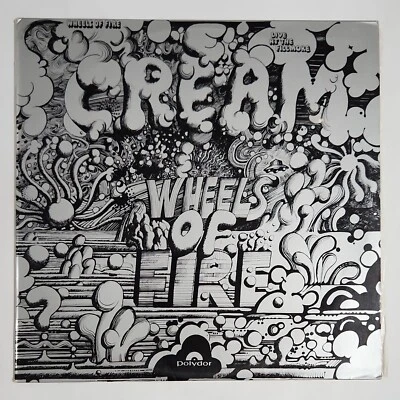 CREAM - 'Wheels Of Fire Live At The Fillmore' 12" Vinyl LP Record 1st AUST PRESS - Image 1 of 4