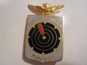 distintivo aeronautica militare poligono tiri Maniago - Picture 1 of 2