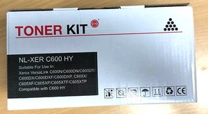Xerox VersaLink C600 C605 Laser Printer COMPATIBLE TONER BLACK 106R03899 - Picture 1 of 2