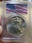 1993 American Silver Eagle Pcgs Gem Unc 9-11-01 Wtc Ground Zero Recovery**Lh