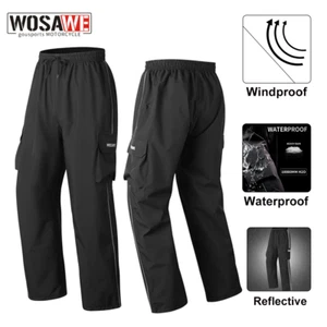 WOSAWE Motorcycle Waterproof Pants Men/Women Outdoor Sports Quick Dry Trousers - Bild 1 von 10