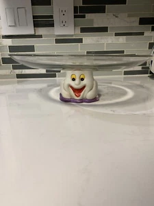 Home Trends Platter With Handpainted Ceramic Ghost Stand - Picture 1 of 5