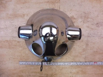 Kawasaki KZ750 H LTD KZ 750 K162-1 1981> carcasa de montaje de cubo de faro cromado Foto 1 de 4