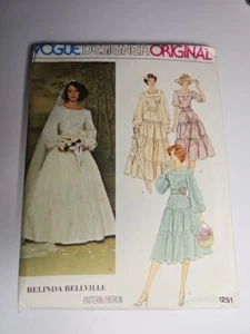 Vogue Belinda Bellville Wedding/Brides Maid VINTAGE 70's Unused-V1 - Picture 1 of 5