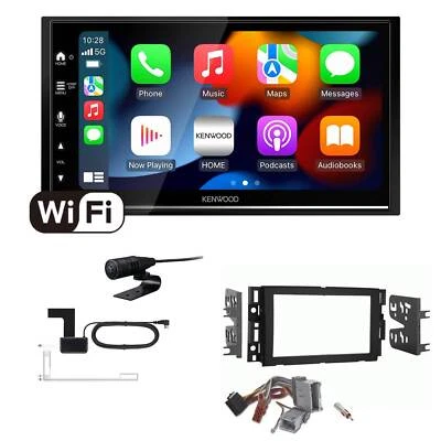 Kenwood Autoradio WiFi Apple CarPlay Android für GM Hummer H2 Facelift 2007-2010 - Bild 1 von 4
