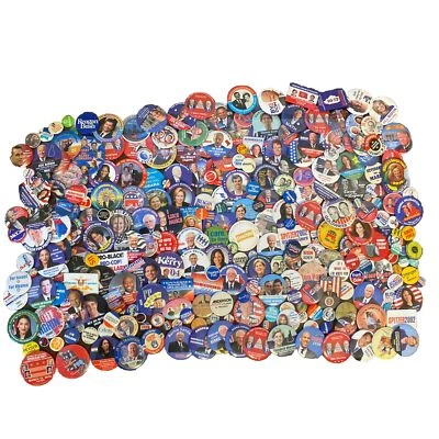 300 different Political Presidential & hopefuls candidates Button Dealer Lot - Image 1 of 4