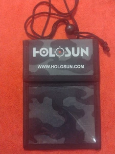 HOLOSUN SHOT-SHOW 2025 ID badge credentials holder neck lanyard swag NEW - Picture 1 of 5
