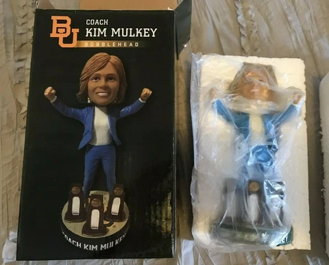 KIM MULKEY Baylor BEARS Women's Basketball Coach Bobblehead FREE SHIPPING Cover