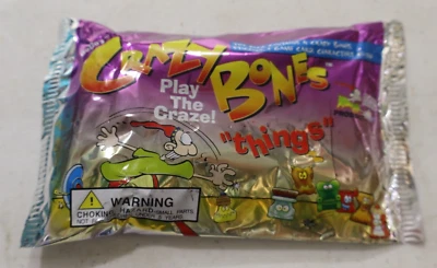 GoGo's Crazy Bones "Things" Collectible Game Pack pieces 61-120 NEW sealed - Image 1 of 2