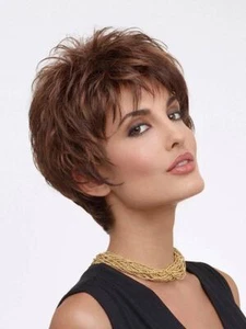 Kitana Wig by Envy, All Colors, Short Pixie Monofilament Wig - Picture 1 of 29
