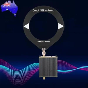 Donut Broadband Antenna Shortwave Antenna Mini Antenna for All Radios - Zdjęcie 1 z 12