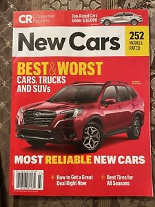 Consumer Reports New Cars March 2024 Magazine