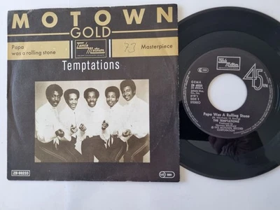 The Temptations - Papa Was A Rolling Stone/ Masterpiece 7'' Vinyl Germany - Image 1 of 4