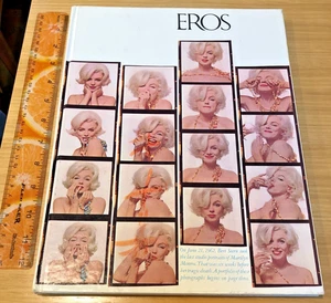 EROS Volume 1, Number 3 Autumn 1962 * Marilyn Monroe * vintage VG+ HC - Picture 1 of 14