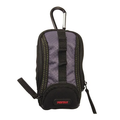 Pentax Adventure Case with Carabiner Compact Camera Bag Nylon Black - Image 1 of 2