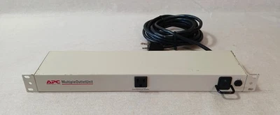 APC NET9RM SurgeArrest Network 9-Outlet Power Distribution Unit 120VAC 15A - Image 1 of 4