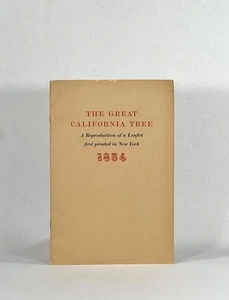 Lawton Kennedy / Great California Tree Reproduction of the Leaflet First 1st ed - Imagen 1 de 3