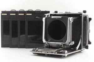 [Exc+5 Cut Film Holder] Linhof Master Technika 4x5 RF Large Format Camera JAPAN - Picture 1 of 22