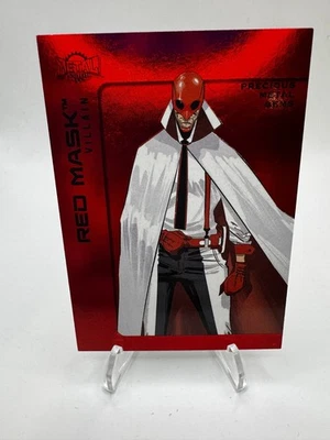 2025 Skybox Metal Universe Batman - Precious Metal Gems - Red Mask - 180 - Image 1 of 2