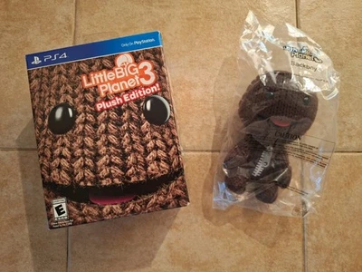 Little Big Planet 3 Plush Edt - Sony PlayStation 4 Caja y Peluche Solo (SIN JUEGO) Foto 1 de 4