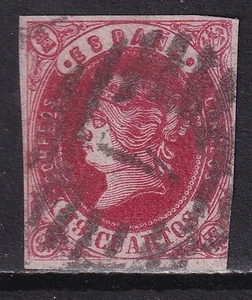 1862 ISABEL II. 19 CUARTOS USADO. BONITO. VER. - Imagen 1 de 2