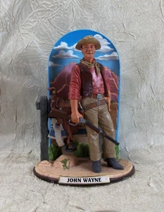 John Wayne 2005 Carlton Cards Hollywood Legend Western Cowboy Ornament w/ Sound - Picture 1 of 6