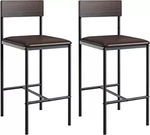 REDLIFE Barhocker 2er Set Barstühle Küchenstuhl Tresenhocker mit Rückenlehne - Bild 1 von 11