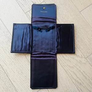 TIFFANY & CO. Jewelry Velvet Necklace Box / Holder Inner Packaging RARE - Picture 1 of 4