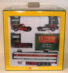 Corgi 1/50 Scale Diecast CC99147 - DAF H.E. Payne Transport Ltd Set - Picture 1 of 6