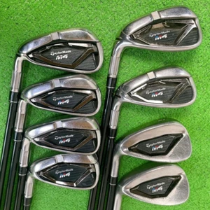Lefty TaylorMade M4 Iron Set 8pcs 5-Pw,Aw,Sw Flex R Regular FUBUKI TM6 - Picture 1 of 9
